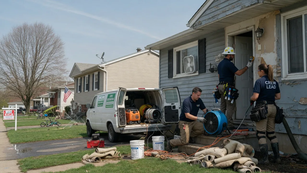 Flood Cleanup in Sauquoit, NY near me